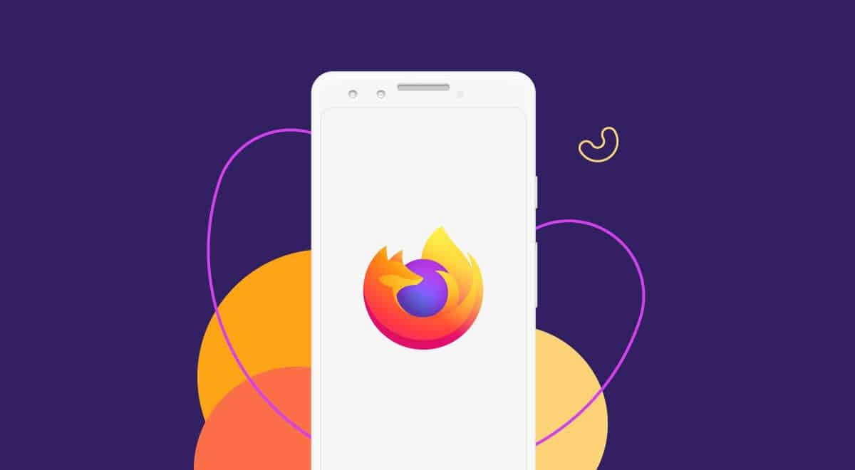 Firefox logo on android phone